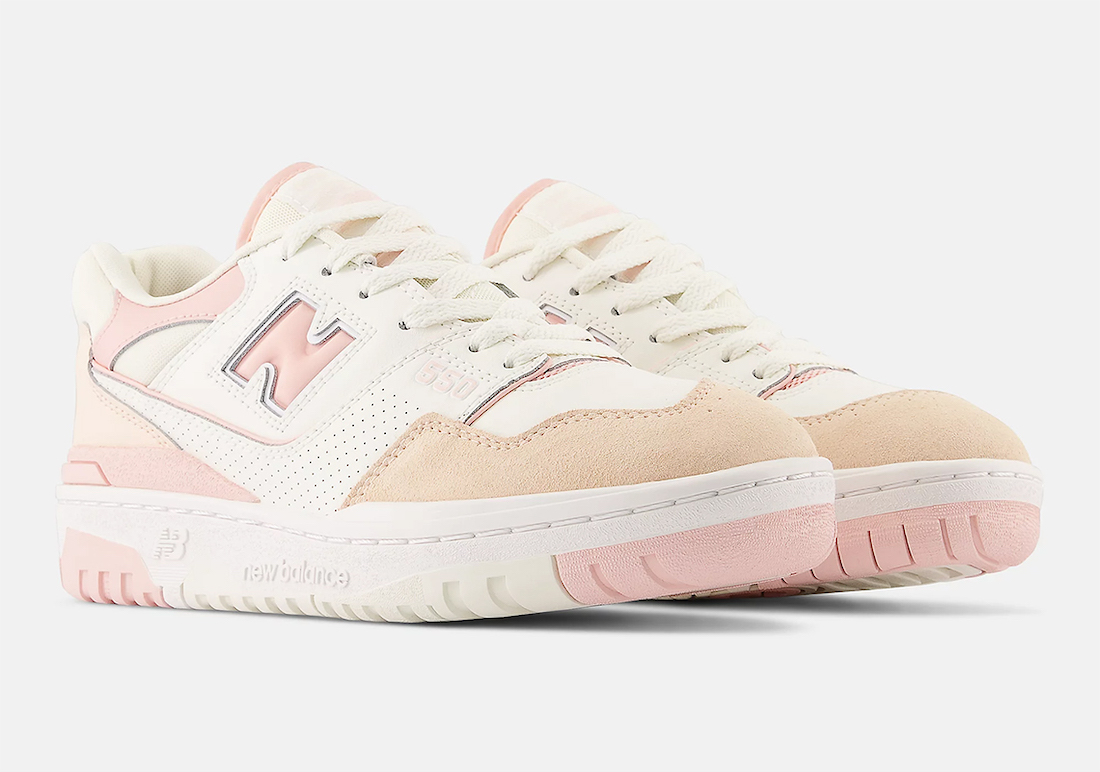New Balance 550 White Pink WMNS BBW550WP Release Date Info