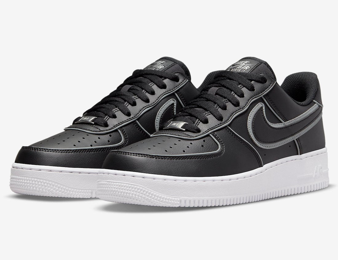 This Nike Air Force 1 Low Comes Highlighted with Reflective Piping