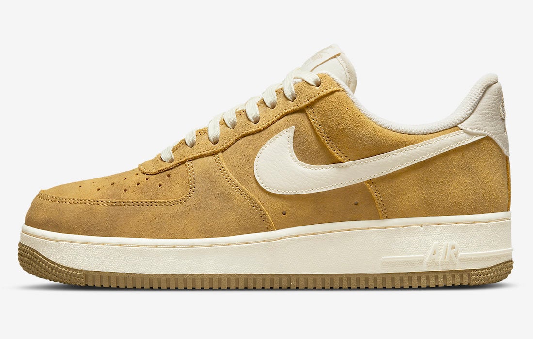 Nike Air Force 1 Low Gold Suede DV6474-700 Release Date Info