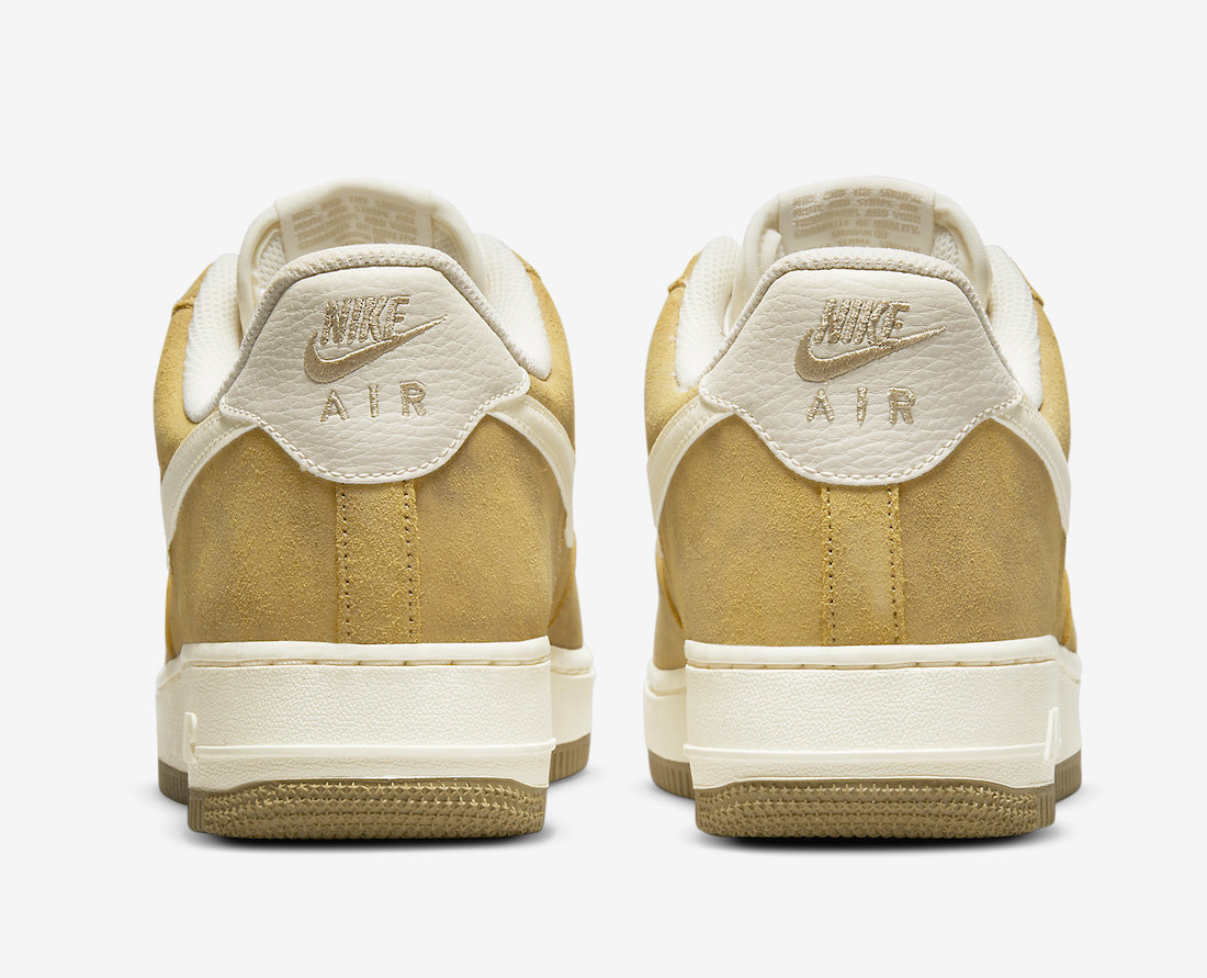 Nike Air Force 1 Low Gold Suede DV6474-700 Release Date Info