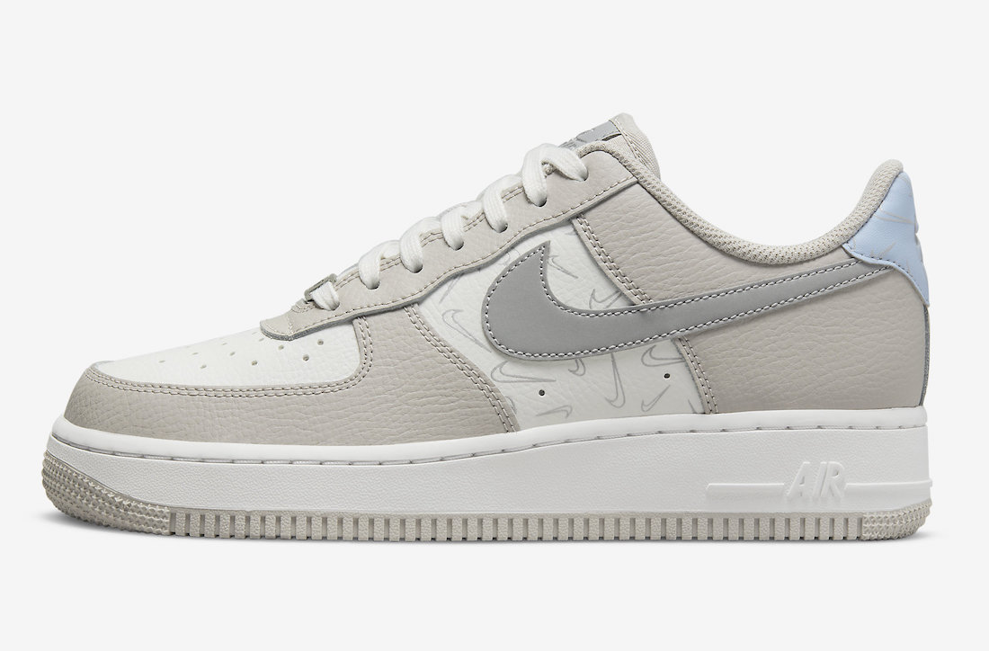 Nike Air Force 1 Low Reflective Swoosh DR7857-101 Release Date Info