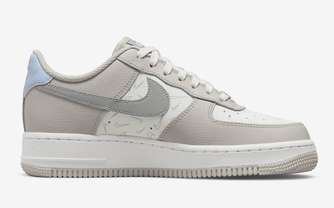 nike air force 1 reflective swoosh