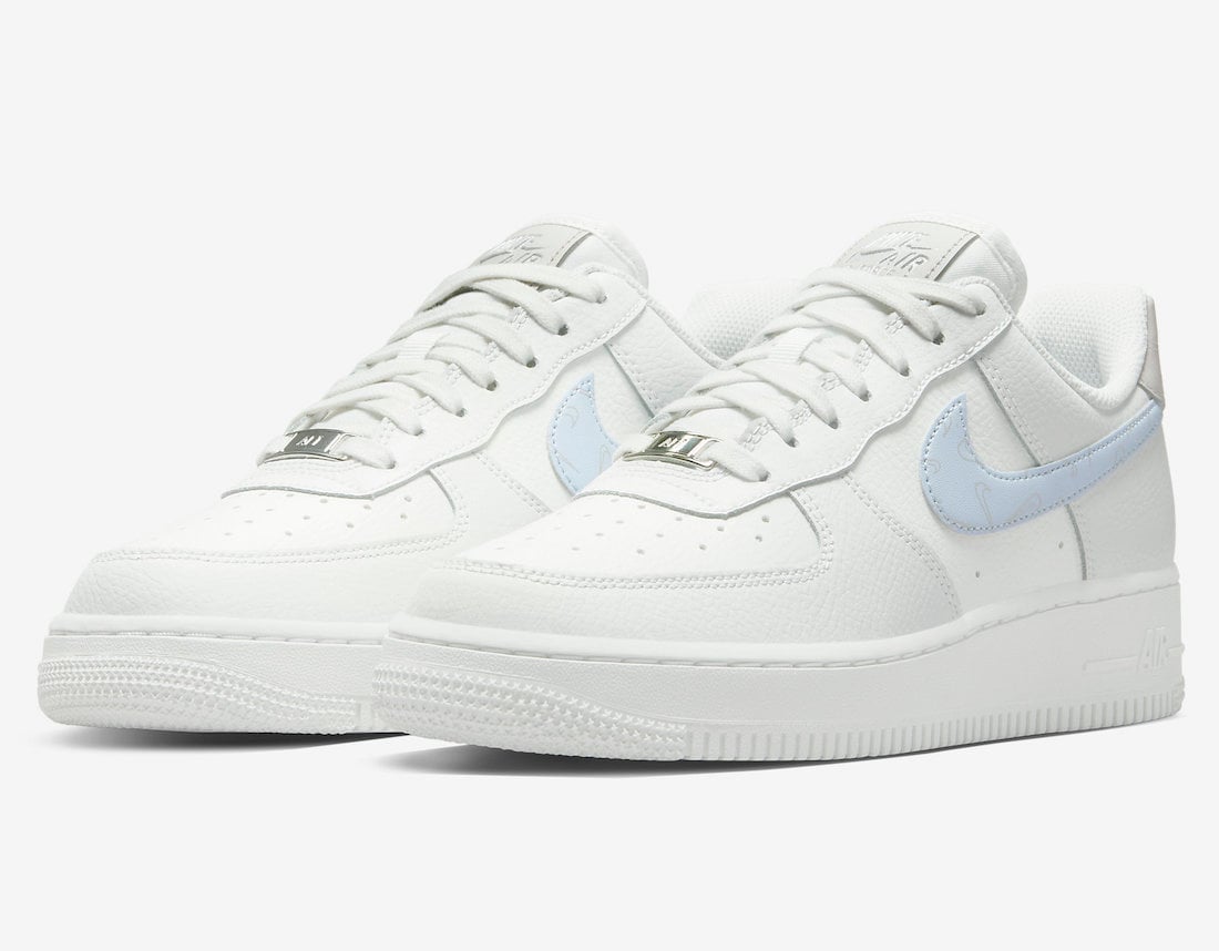 Nike Air Force 1 Low Highlighted with Football Grey Swoosh Logos