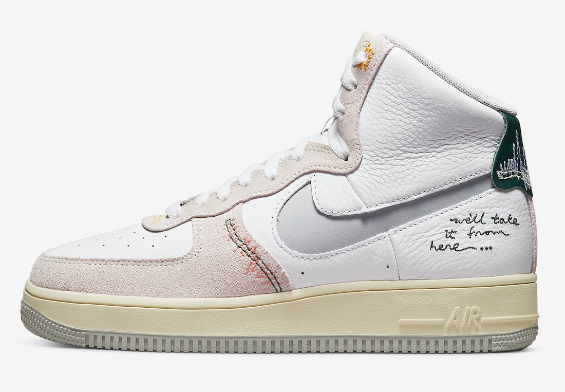 Nike Air Force 1 Sculpt Well Take it From Here DV2187-100 Release Date Info