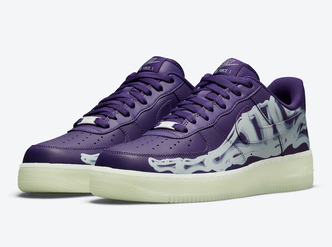 Where to Buy the Nike Air Force 1 Low ‘Purple Skeleton’