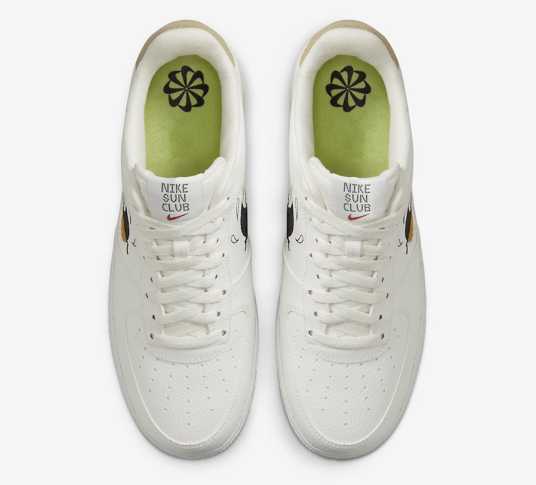 Nike Air Force 1 Sun Club DM0117-100 Release Date Info