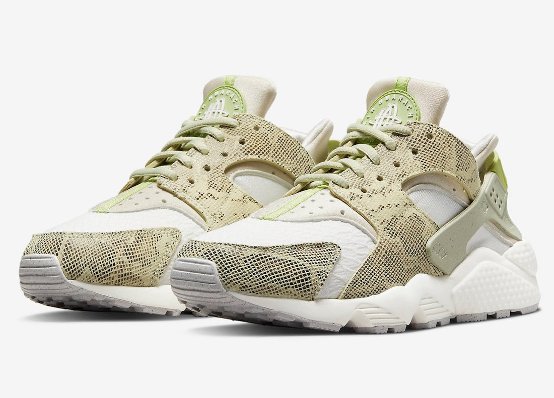 Nike Air Huarache ‘Green Snake’ Official Images