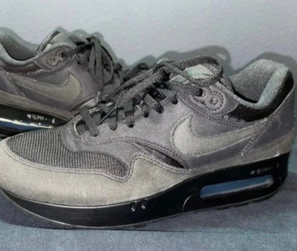 Nike Air Max 1 Big Bubble Black Anthracite Release Date Info