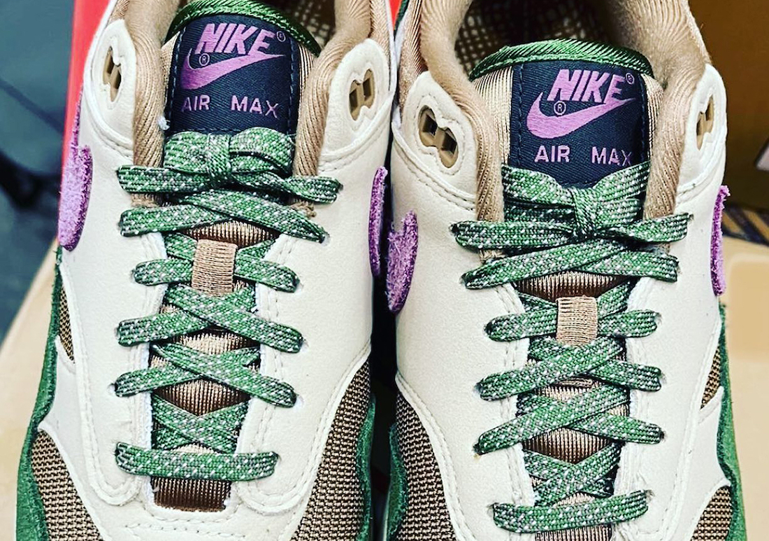 Nike Air Max 1 Treeline Skunk 4/20 DR9773-300 Release Date Info