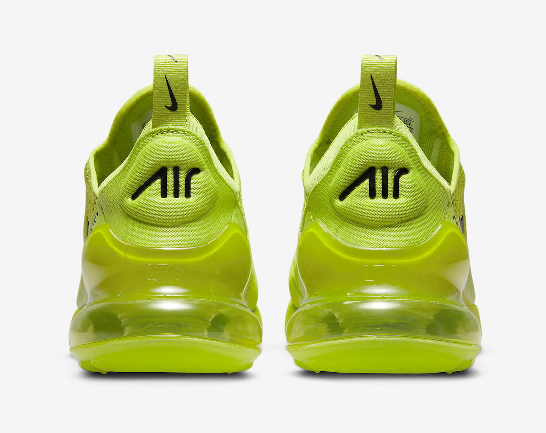 Nike Air Max 270 Volt Tennis Ball DV2226-300 Release Date Info