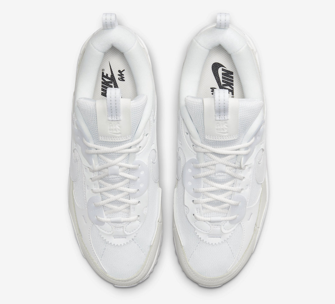 Nike Air Max 90 Futura Triple White DM9922-101 Release Date Info