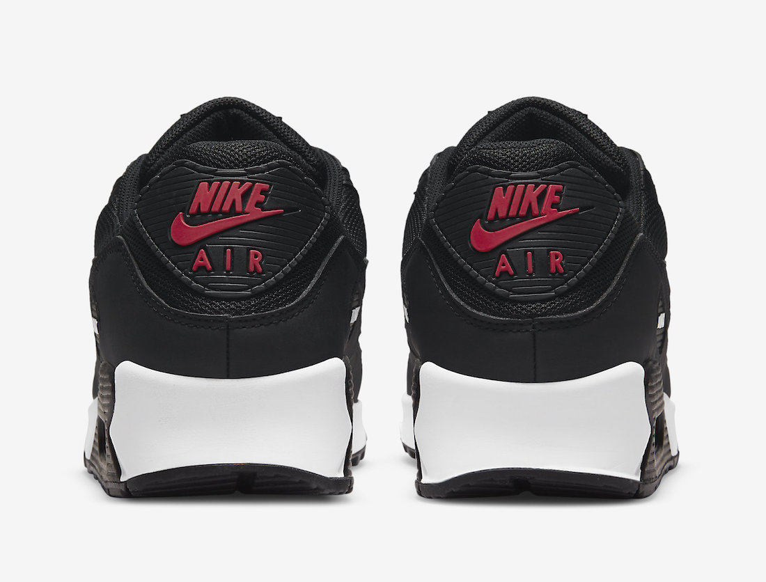 Nike Air Max 90 Jewel Bred Black Red DV3503-001 Release Date Info ...