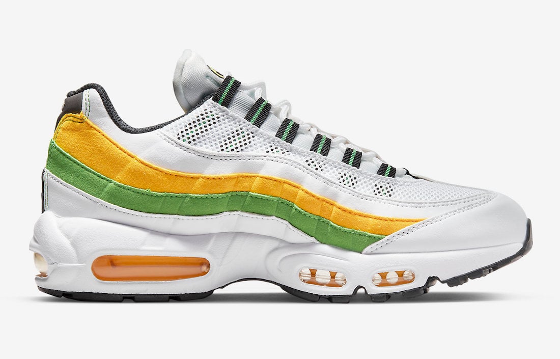 Nike Air Max 95 Lemon Lime DQ3429-100 Release Date Info