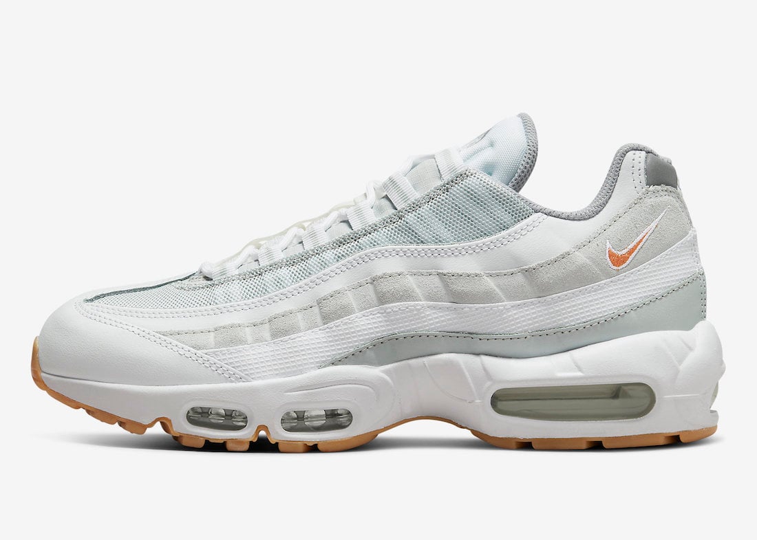 Nike Air Max 95 White Hot Curry Pure Platinum Wolf Grey DM0011-100 Release Date Info