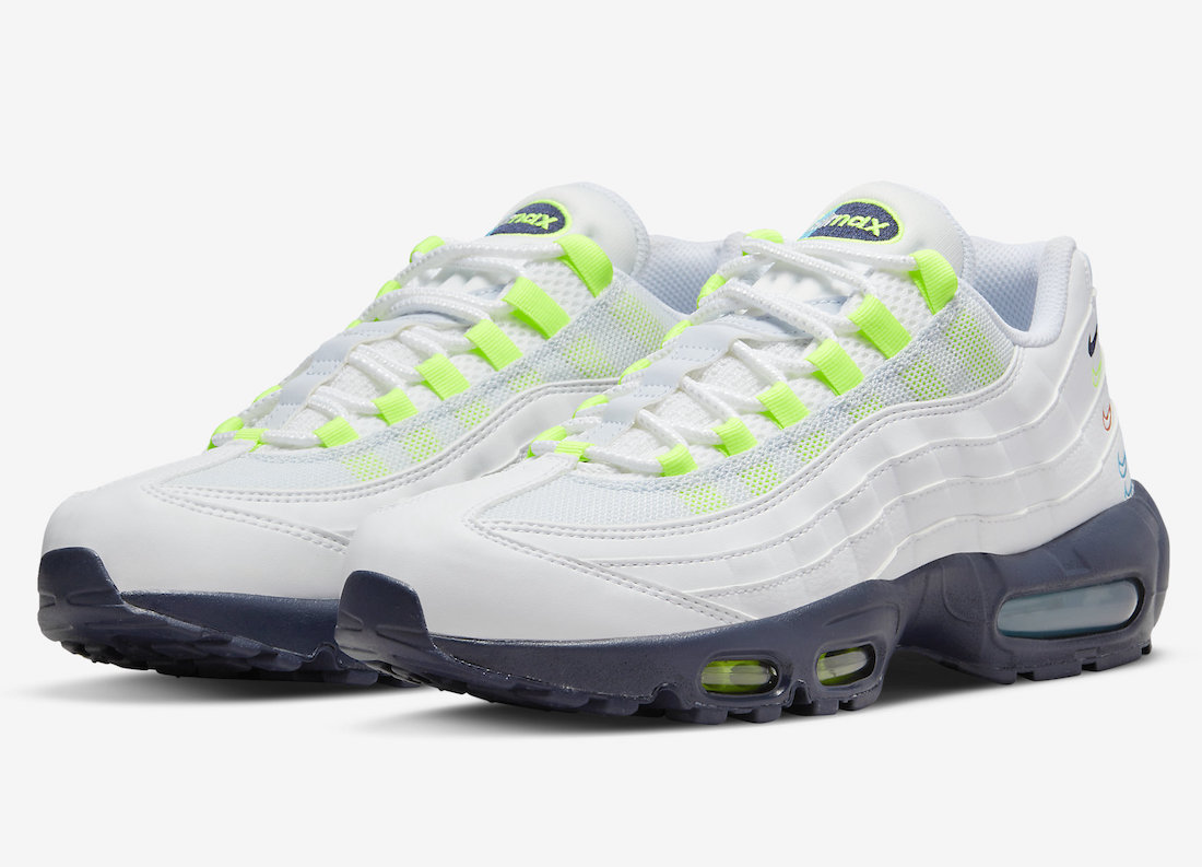 This Nike Air Max 95 Features Multi-Color Swooshes