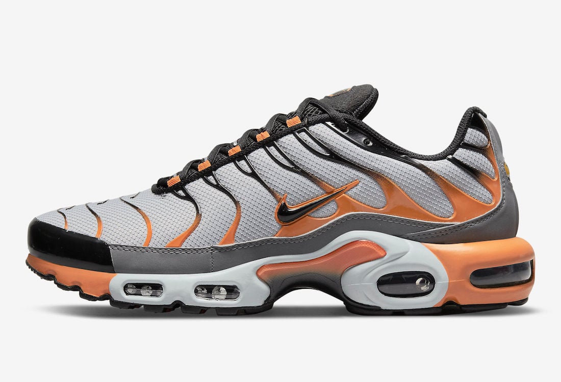 Nike Air Max Plus Grey Black Orange DM0032-001 Release Date Info