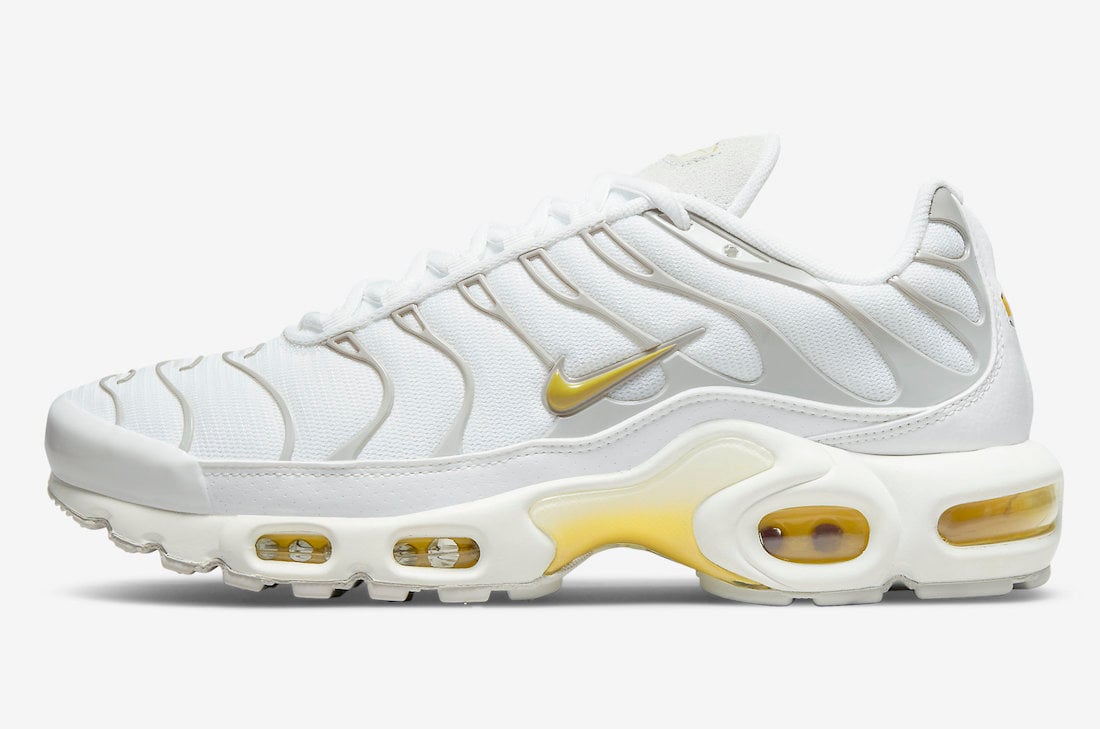 Nike Air Max Plus White Grey Yellow DV6987-100 Release Date Info
