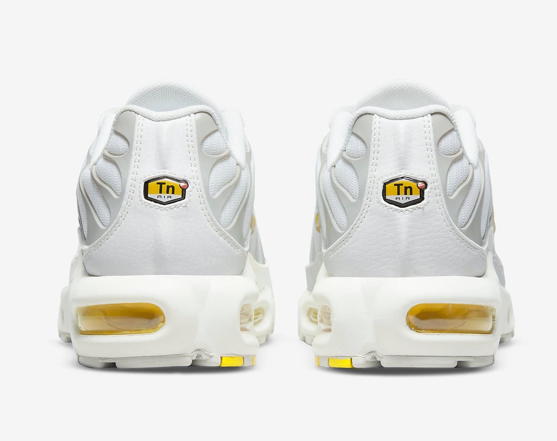 Nike Air Max Plus White Grey Yellow DV6987-100 Release Date Info