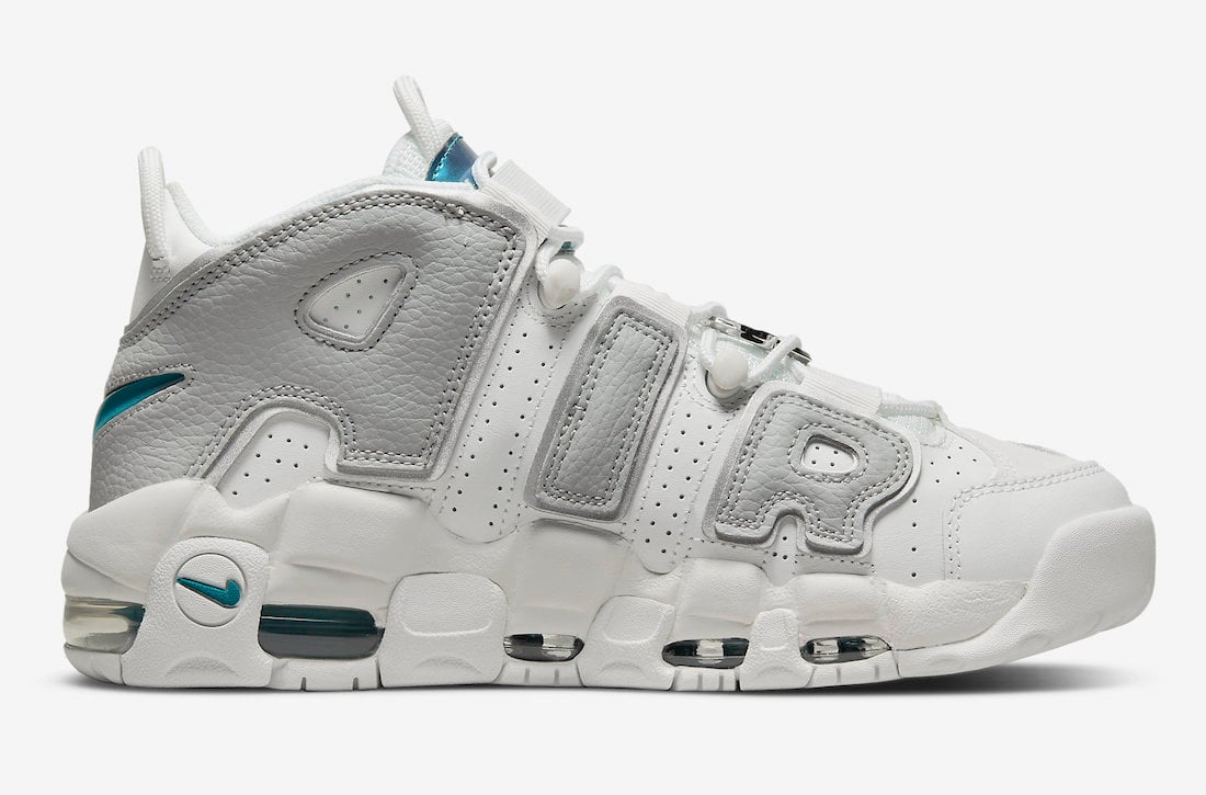 Nike Air More Uptempo Metallic Teal DR7854-100 Release Date Info