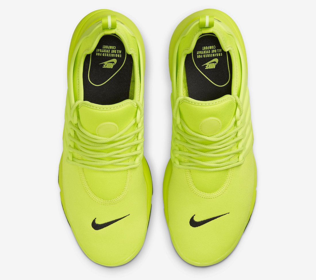 Nike Air Presto Volt Tennis Ball DV2228-300 Release Date Info