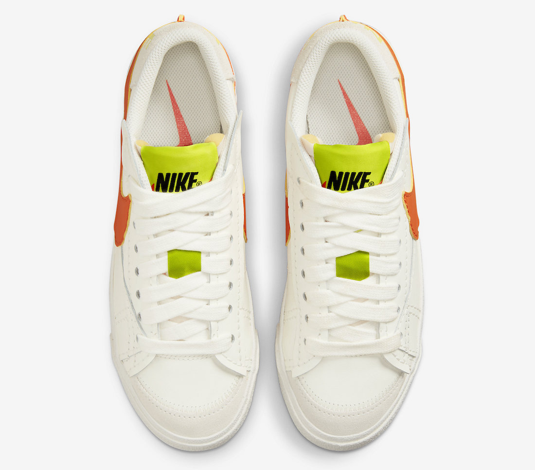 Nike Blazer Low Jumbo Volt Orange DQ1470-103 Release Date Info