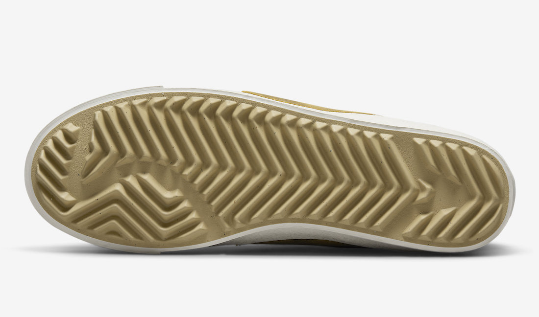 Nike Blazer Mid 77 Jumbo White Sanded Gold Wheat Grass DV6481-100 Release Date Info