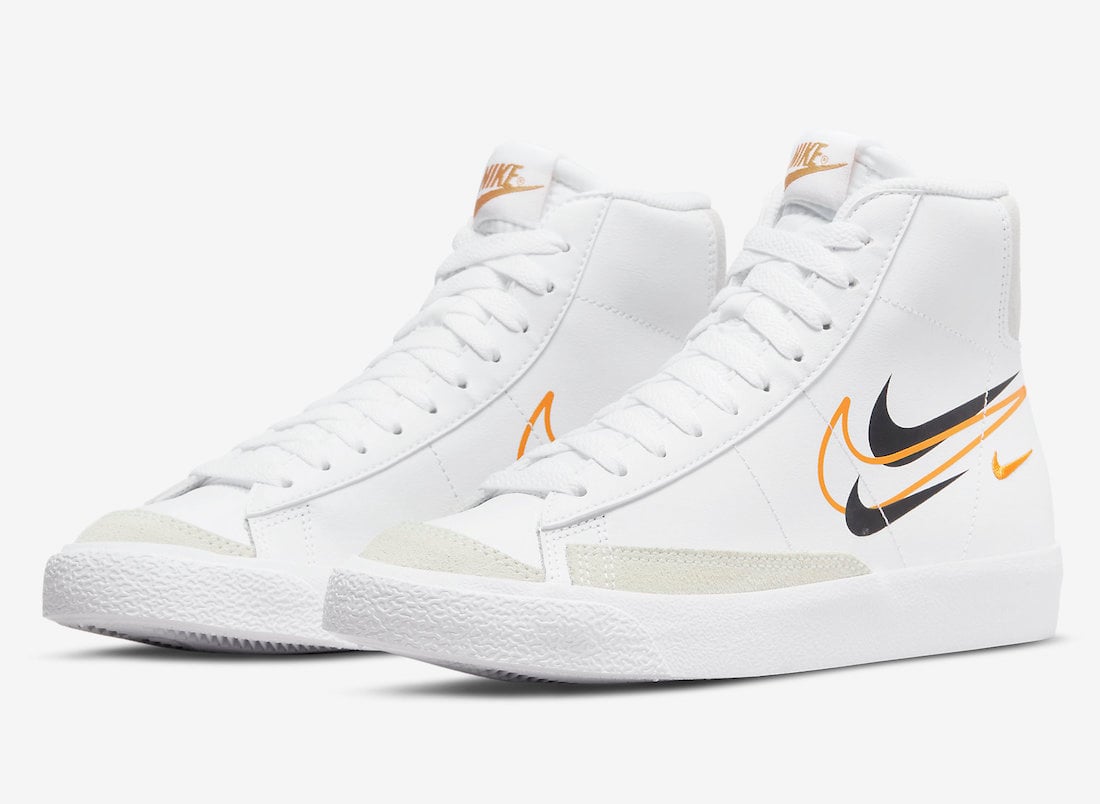 The Nike Blazer Mid is Releasing with Multi Swooshes