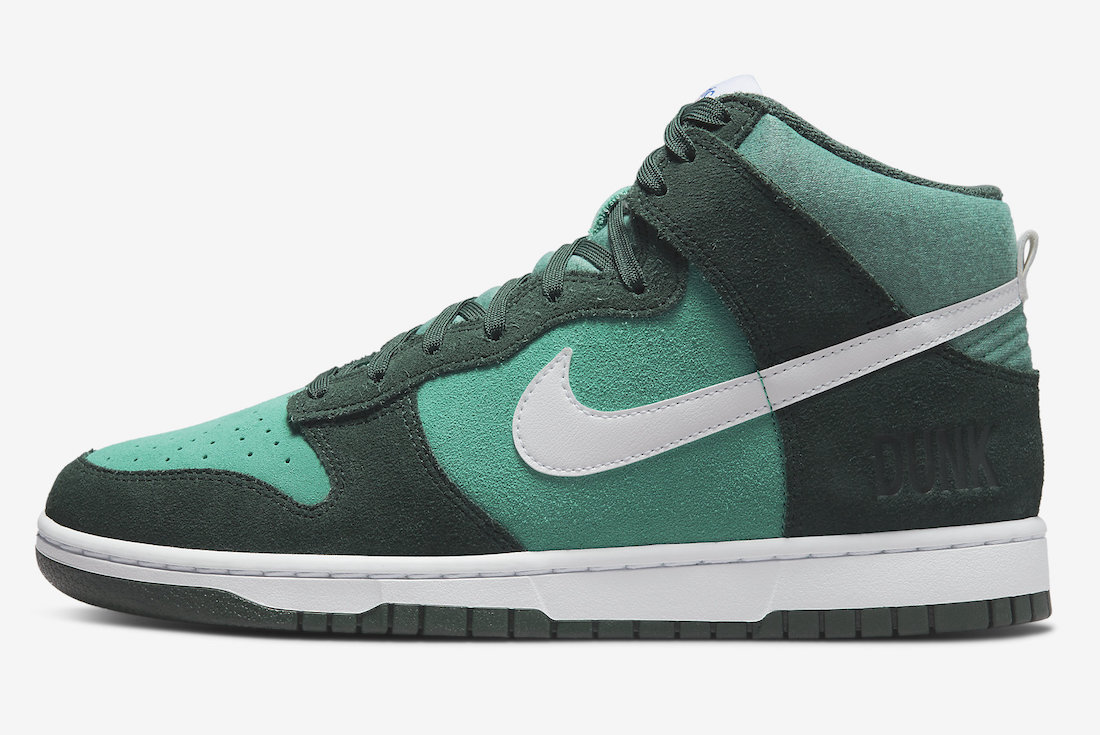Nike Dunk High Athletic Club Pro Green Washed Teal White DJ6152-300 Release Date Info