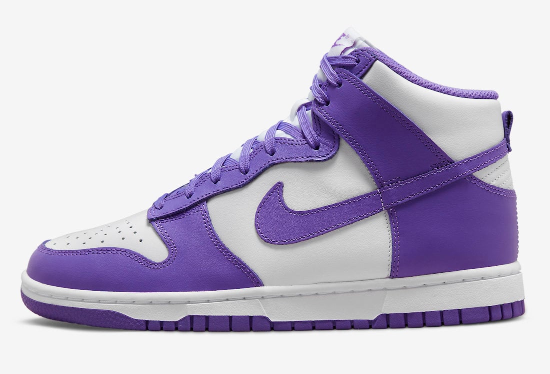 Nike Dunk High Court Purple DD1869-112 Release Info Price