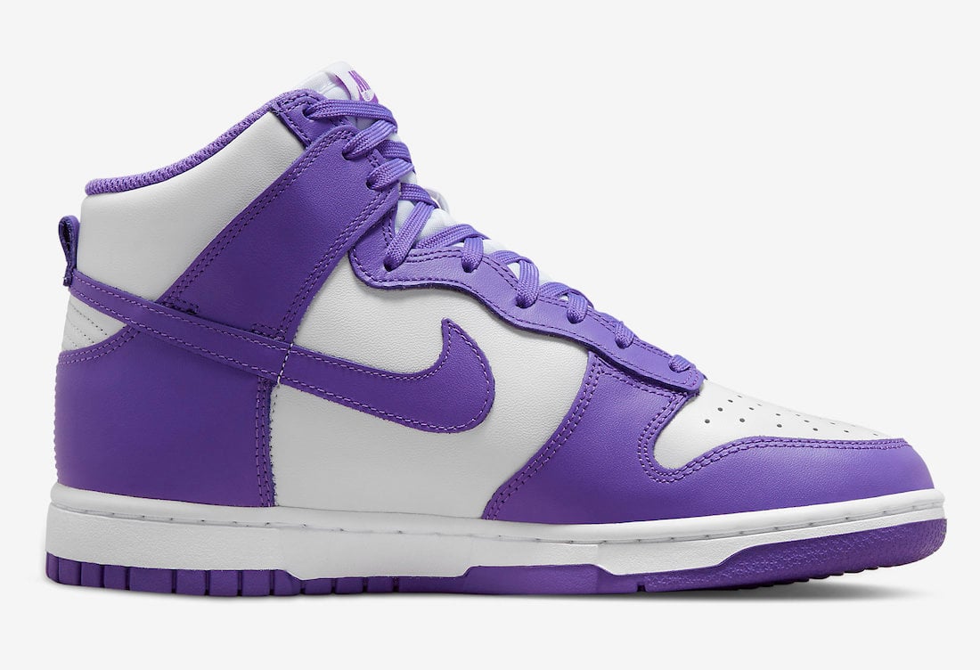 Nike Dunk High Court Purple DD1869-112 Release Info Price