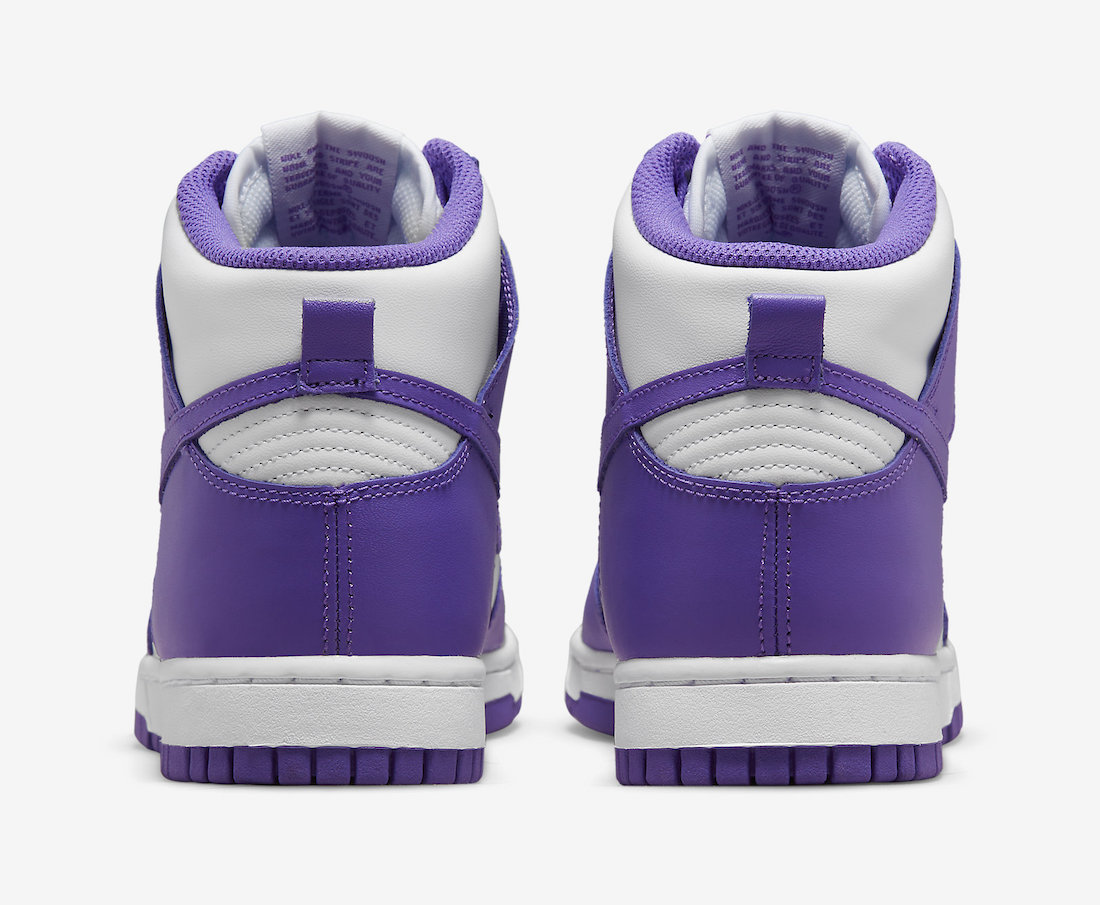 Nike Dunk High Court Purple DD1869-112 Release Info Price