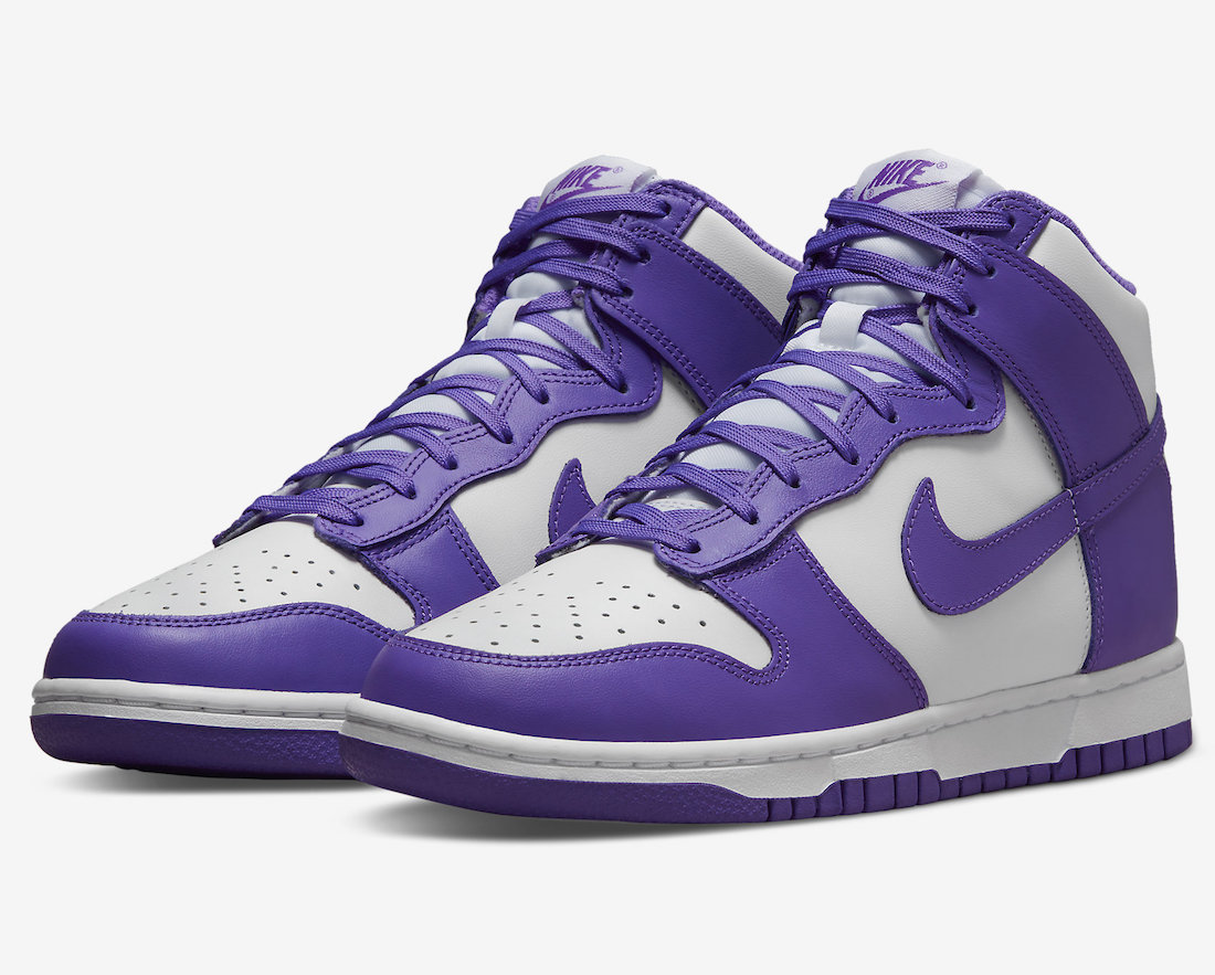 Nike Dunk High ‘Court Purple’ Official Images