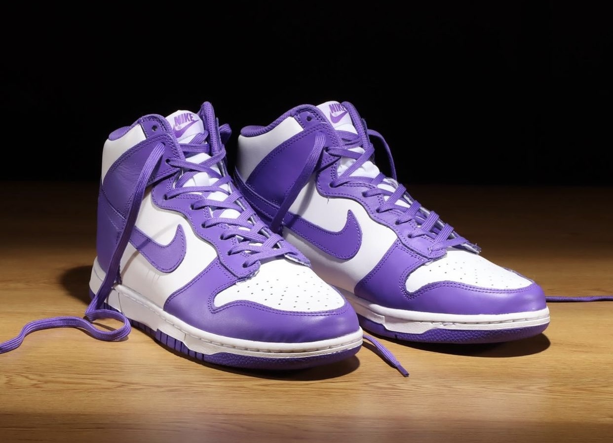 Nike Dunk High Court Purple WMNS DD1869-112 Release Date Info