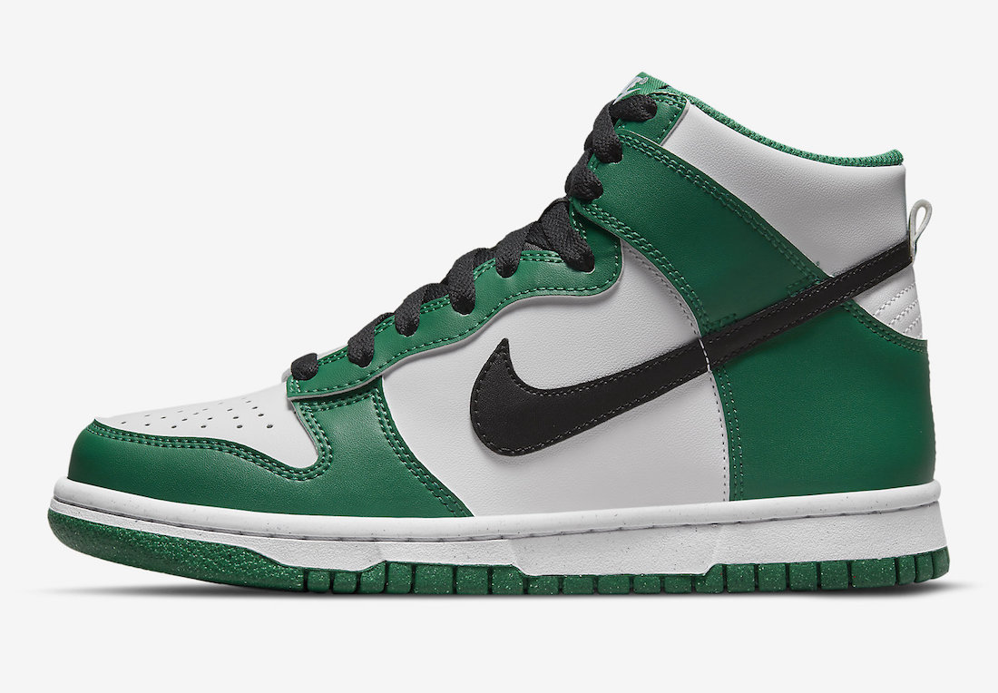 Nike Dunk High GS Celtics DR0527-300 Release Date Info