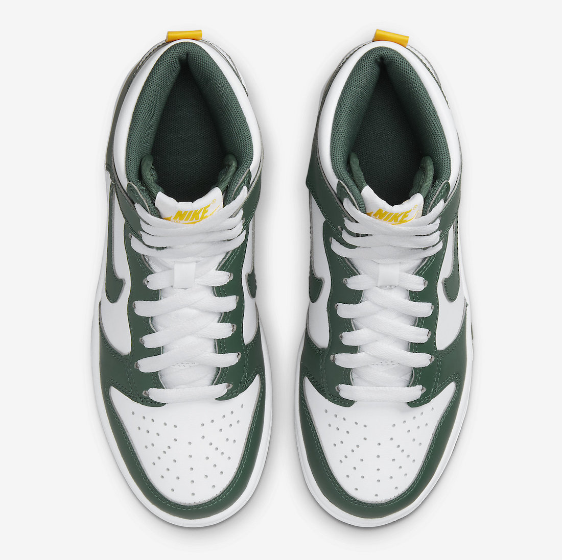 Nike Dunk High GS White Green Gold DV7072-300 Release Date Info Nike Dunk High GS White Green Gold DV7072-300 Release Date Info
