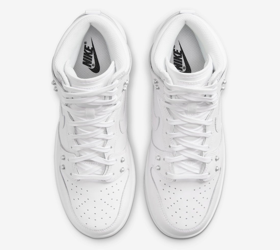 Nike Dunk High Pearl White DM7607-100 Release Date Info