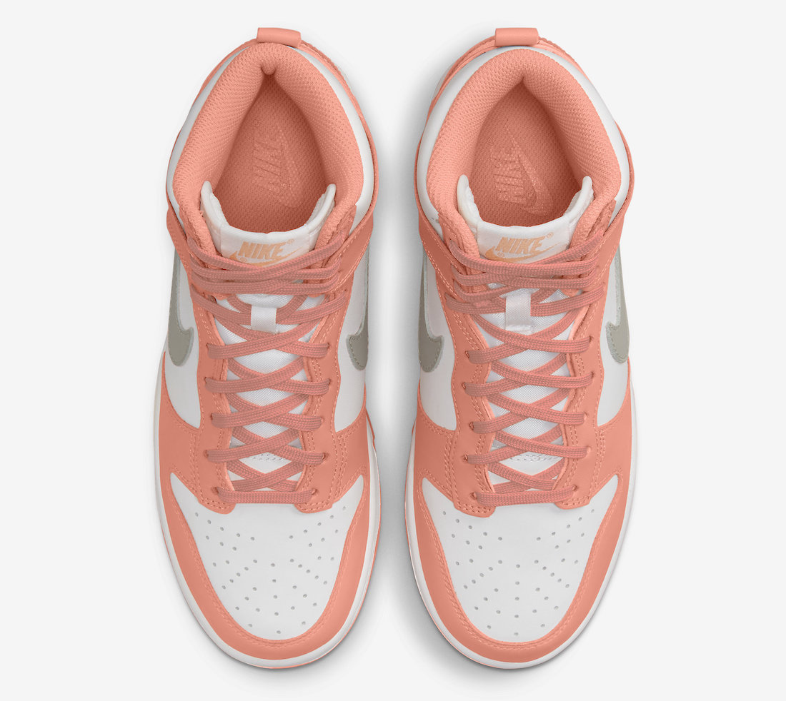 Nike Dunk High Salmon WMNS DD1869-600 Release Date Info