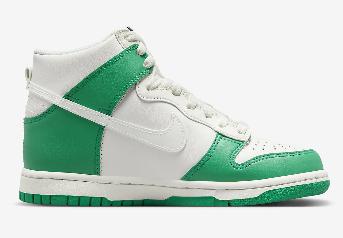 Nike Dunk High White Green DB2179-002 Release Date