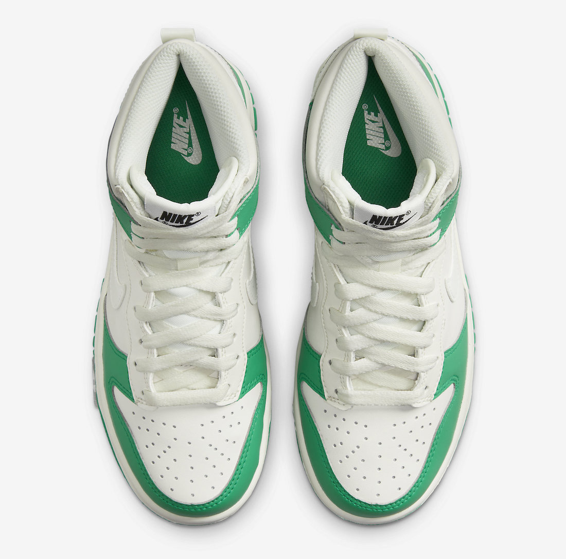 Nike Dunk High White Green DB2179-002 Release Date