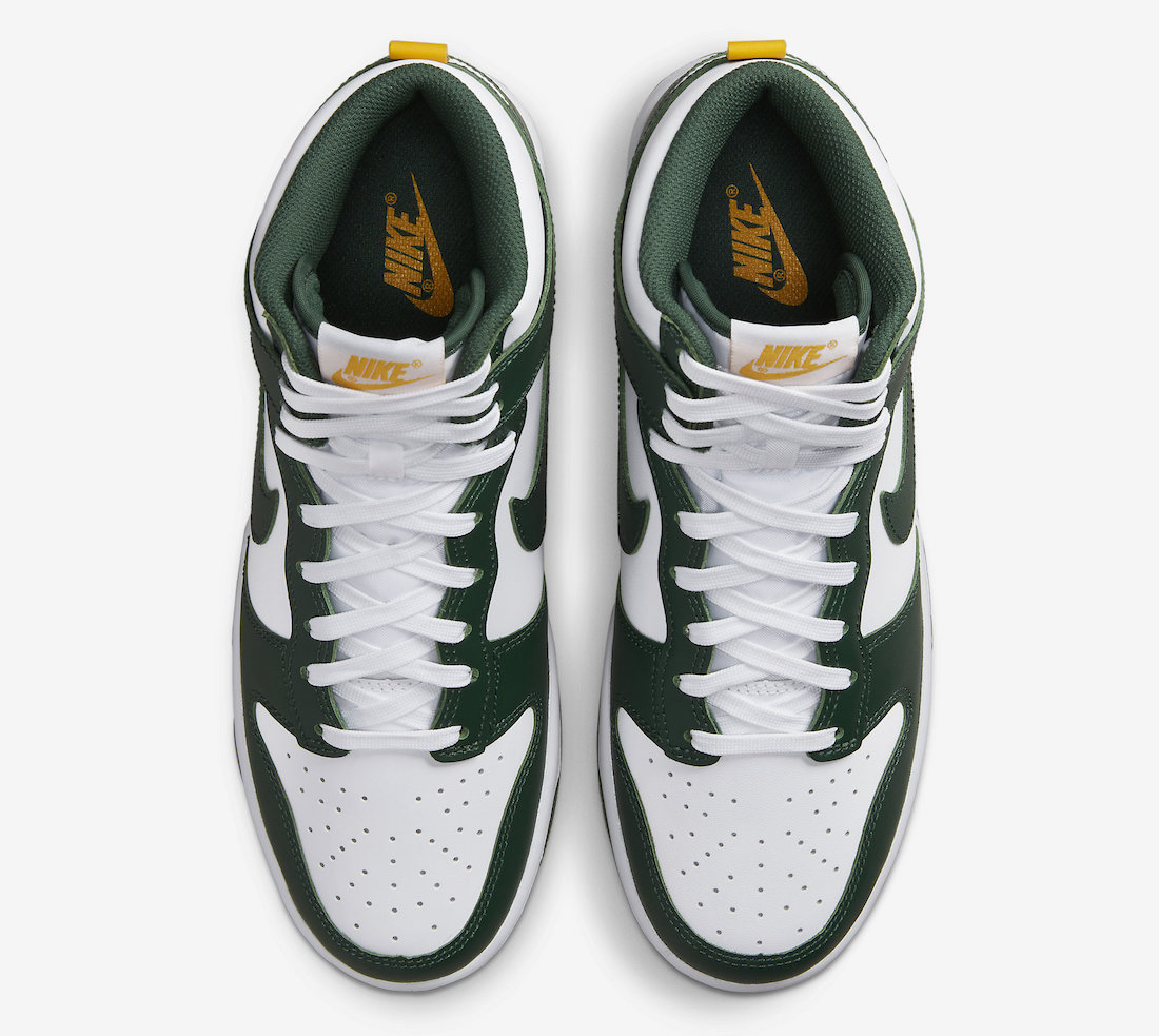 Nike Dunk High White Green Gold DD1399-300 Release Date Nike Dunk High White Green Gold DD1399-300 Release Date