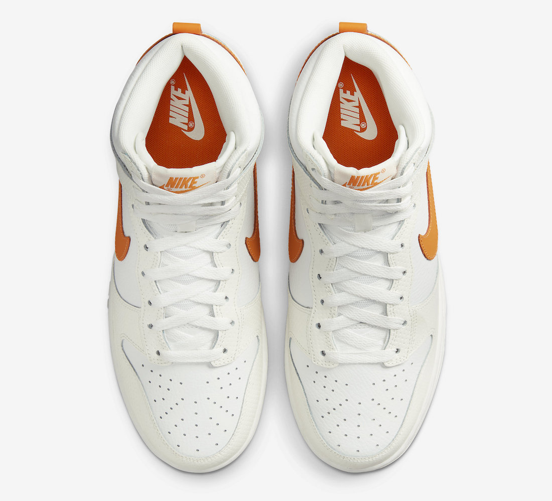 Nike Dunk High White Orange DV6986-100 Release Date Info