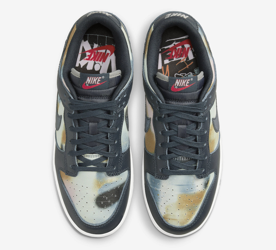 Nike Dunk Low Graffiti Navy DM0108-400 Release Date