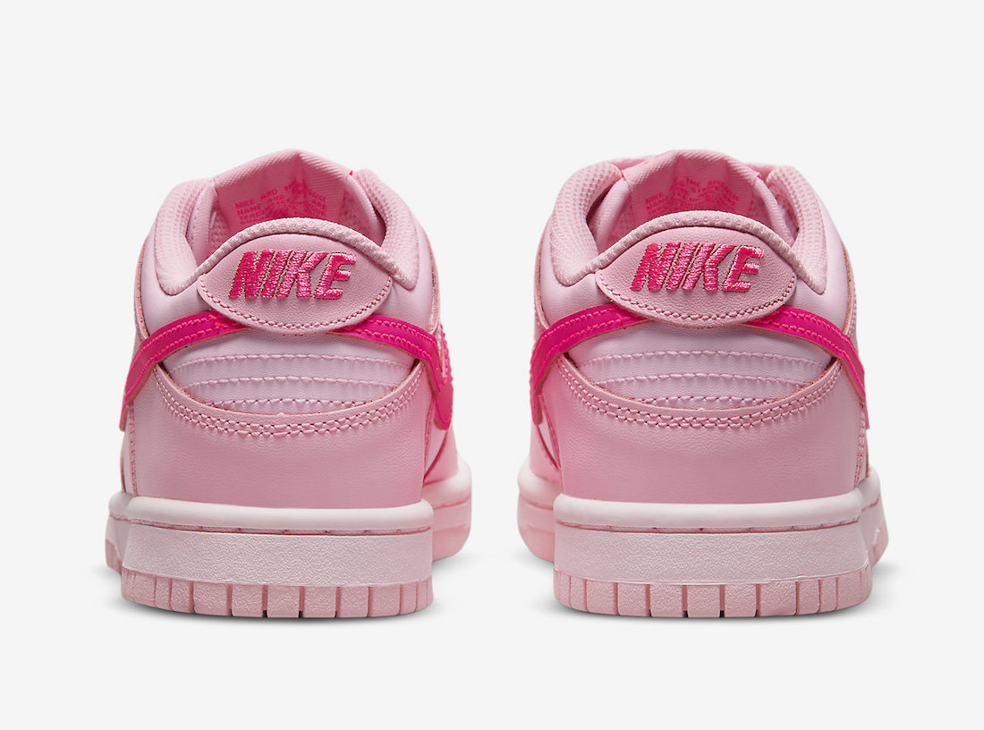 Nike Dunk Low Triple Pink DH9756-600 Release Date