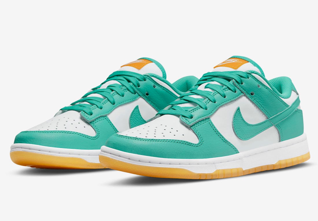 Nike Dunk Low Releasing in Kumquat and Washed Teal