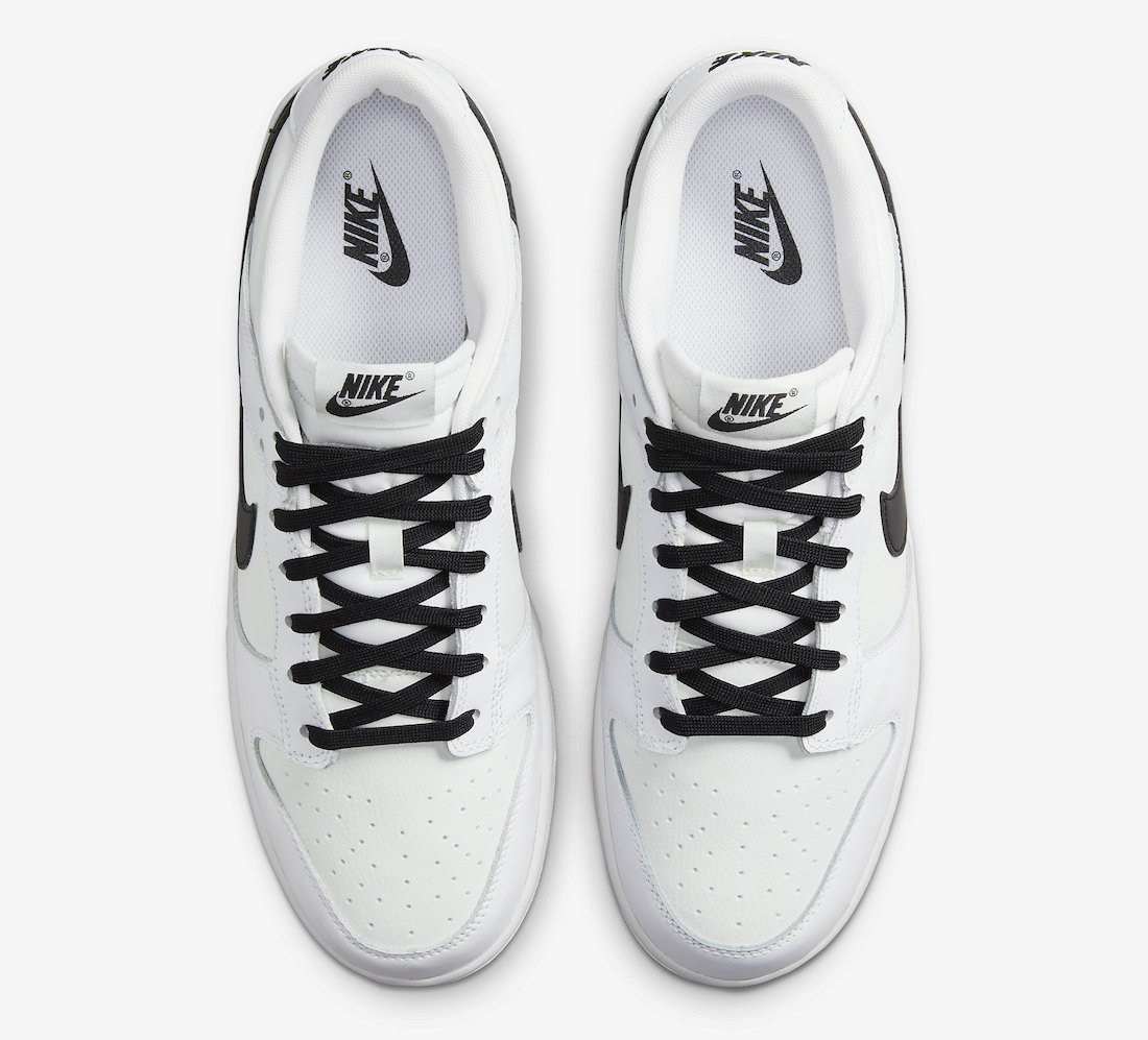 Nike Dunk Low White Black DJ6188-101 Release Date Info