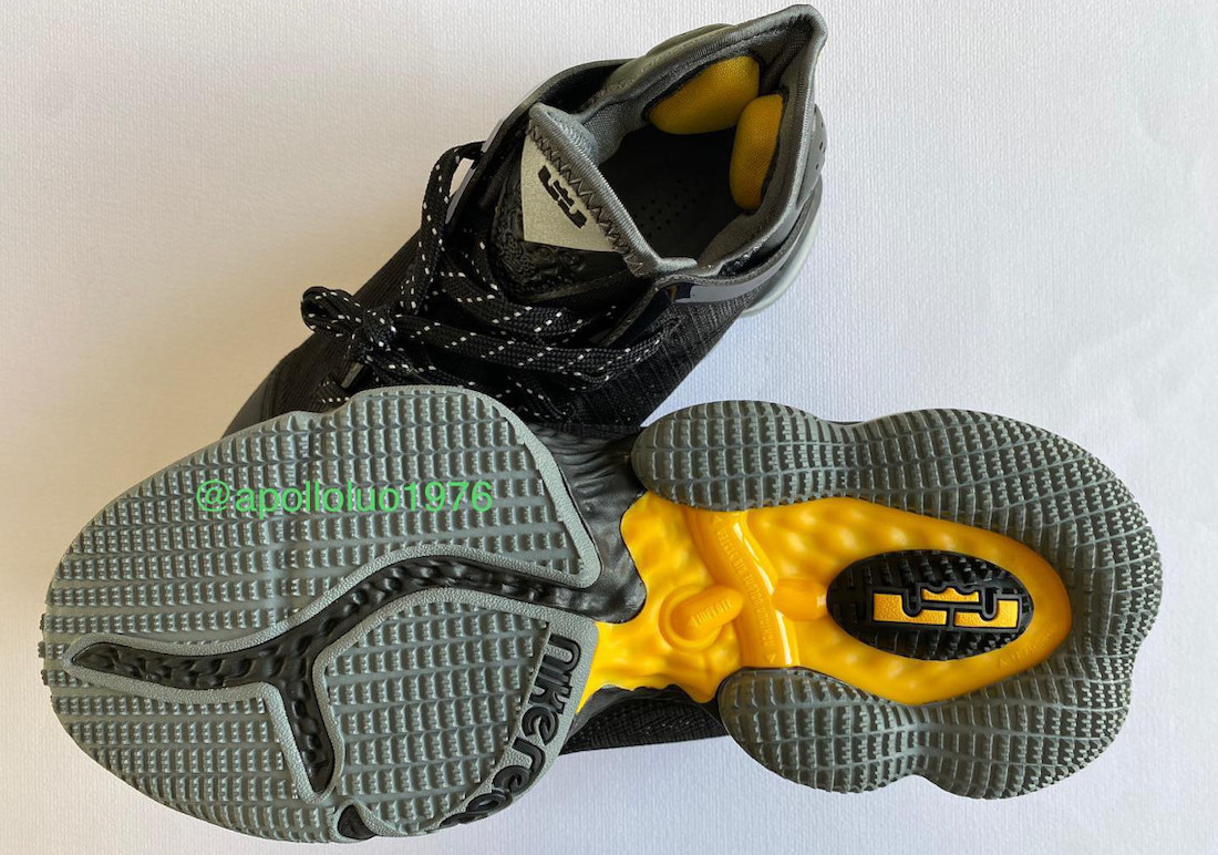 Nike LeBron 19 Low Witness Black University Gold Release Date Info