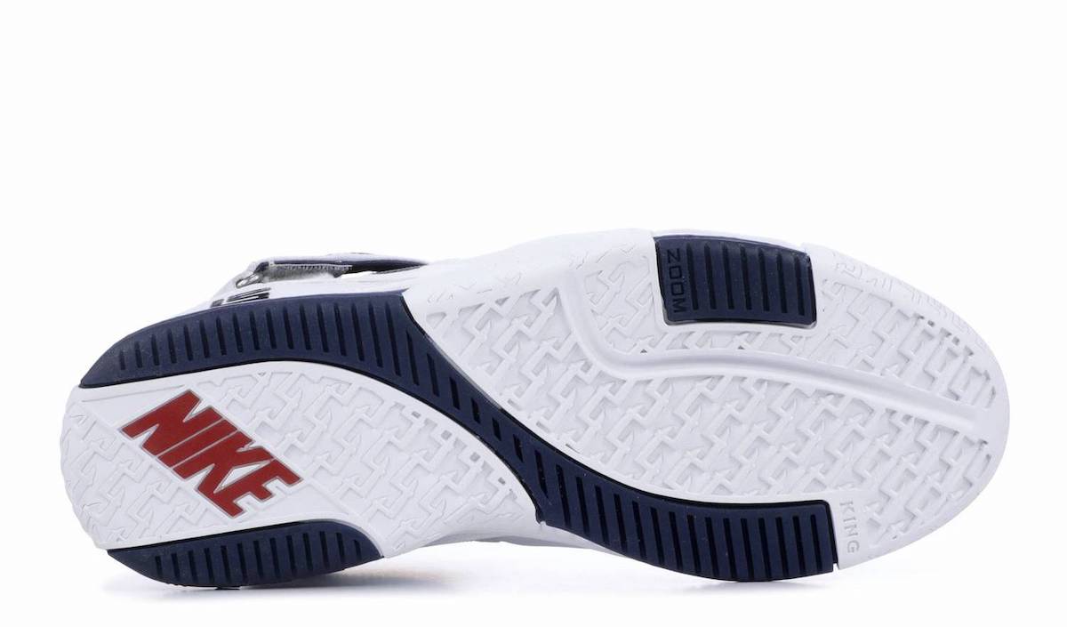 Nike LeBron 2 USA White Midnight Navy Varsity Crimson 2022 DR0826-100 Release Date Info