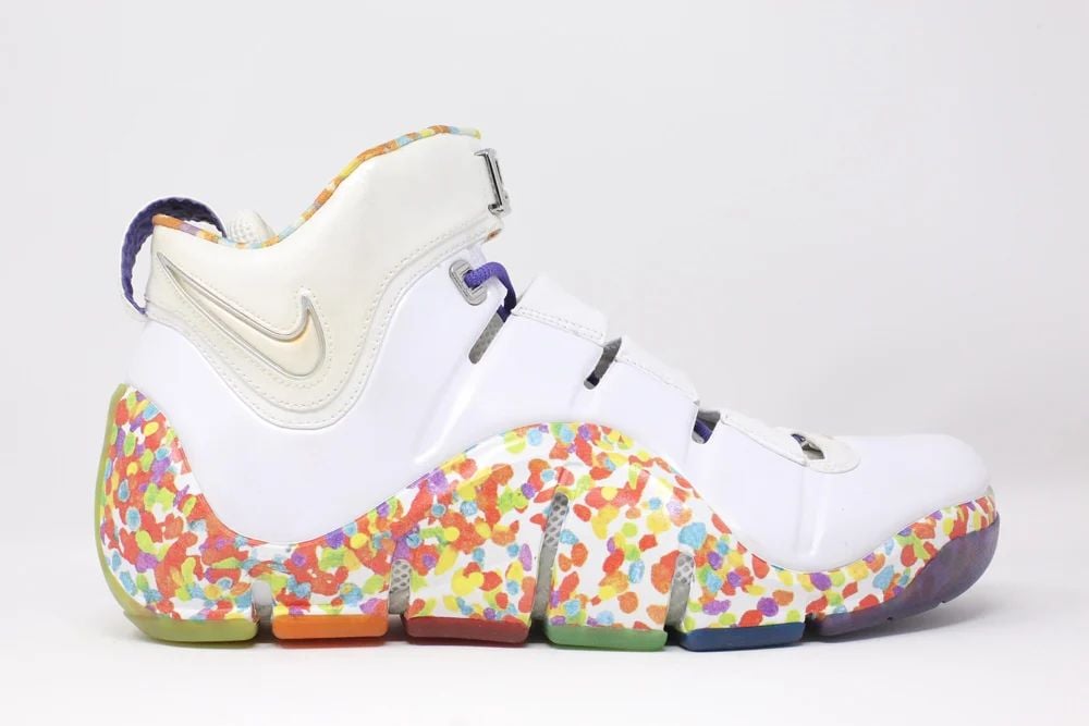 Nike LeBron 4 Fruity Pebbles 2024 DQ9310-100 Release Date