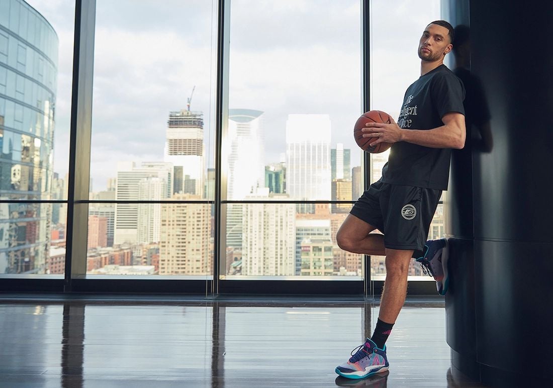 Zach LaVine Signs with New Balance