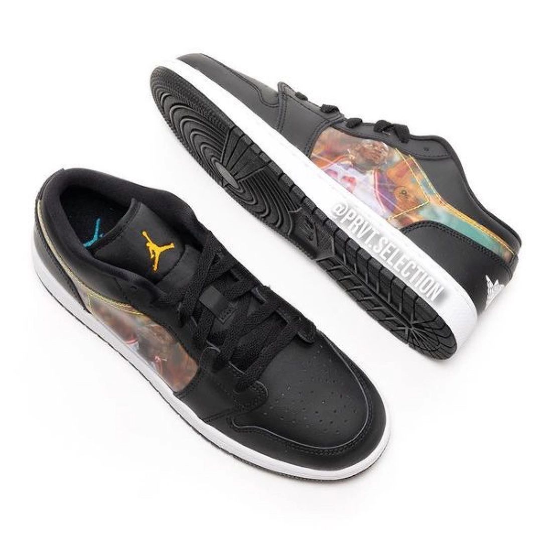 holographic air jordans